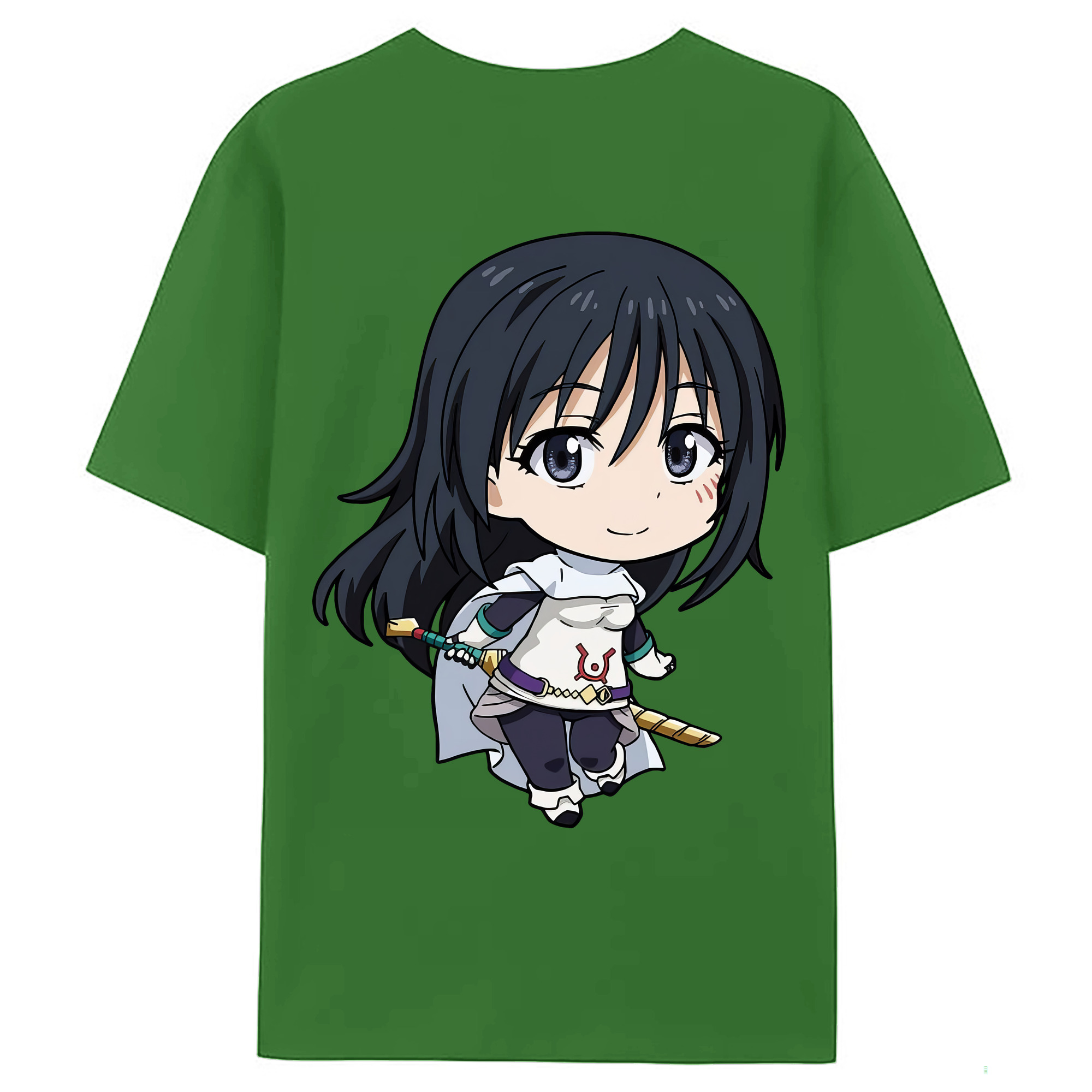 （画像用） 転スラ Regarding Reincarnated to Slime レディース半袖Tシャツ(バックプリント)